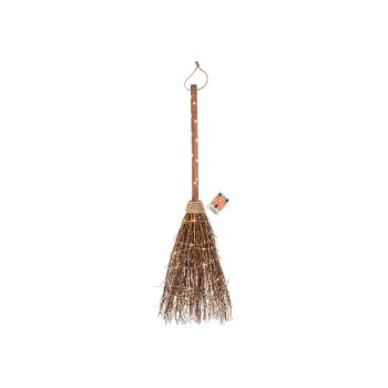 Halloween LED-Hexenbesen /-Hexenhut (Hexenbesen) - B-Ware...