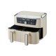 SILVERCREST® Dual-Zone-Heißluftfritteuse »SHFDDR 2600 C2«, creme - B-Ware Transportschaden Kosmetisch