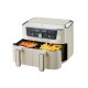 SILVERCREST® Dual-Zone-Heißluftfritteuse »SHFDDR 2600 C2«, creme - B-Ware Transportschaden Kosmetisch