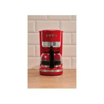 SILVERCREST® Kaffeemaschine »Retro 1973 - SKMR 1080 B1«, rot - B-Ware neuwertig