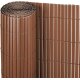 Ribelli Sichtschutzmatte, aus PVC, 80 x 300 cm, braun - B-Ware Transportschaden Kosmetisch