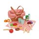LUPILU® Holz Lebensmittelset (Picknickkorb) - B-Ware sehr gut
