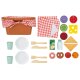 LUPILU® Holz Lebensmittelset (Picknickkorb) - B-Ware sehr gut