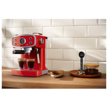 SILVERCREST® Espressomaschine »Chrom Retro 1973...