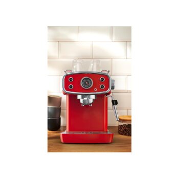 SILVERCREST® Espressomaschine »Chrom Retro 1973 - SEMR 1400 B1« - B-Ware sehr gut