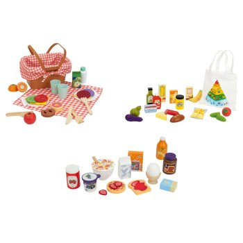 LUPILU® Holz Lebensmittelset - B-Ware
