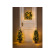 LIVARNO® LED-Weihnachtsbaum-Adventskranz-Set, 3-tlg. - B-Ware