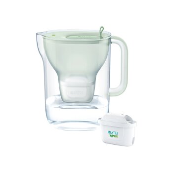 BRITA Wasserfilter-Kanne Style ECO inkl. 1x MAXTRA PRO...