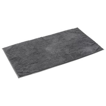 LIVARNO home Mikrofaser Badematte, 50 x 80 cm (dunkelgrau) - B-Ware sehr gut