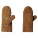 ESMARA® Damen/Herren-Handschuhe, aus Lammleder, 8, braun - B-Ware neuwertig