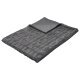 LIVARNO® Kuscheldecke, 130 x 170 cm (anthrazit) - B-Ware neuwertig
