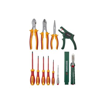 PARKSIDE® 1000 V Elektriker-Werkzeug-Set, 13-teilig - B-Ware neuwertig
