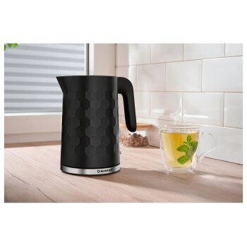 SILVERCREST® Wasserkocher »SWKW 3000 A1«, mit Wabenstruktur (Schwarz) - B-Ware neuwertig