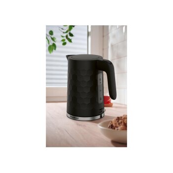 SILVERCREST® Wasserkocher »SWKW 3000 A1«, mit Wabenstruktur (Schwarz) - B-Ware neuwertig