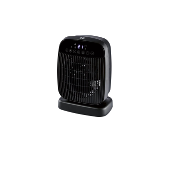TRONIC® Heizlüfter mit LCD + Fernbedienung (Schwarz) - B-Ware sehr gut