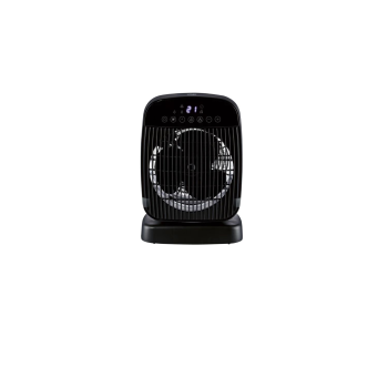 TRONIC® Heizlüfter mit LCD + Fernbedienung (Schwarz) - B-Ware sehr gut