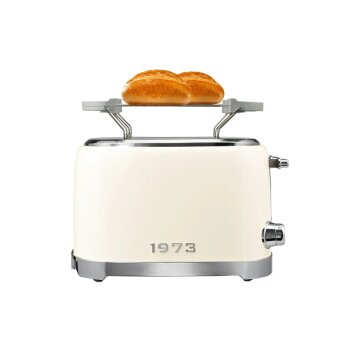 SILVERCREST® Vierschlitz-Toaster »Retro 1973 - SVTR 1900 A1« (Creme) - B-Ware Transportschaden Kosmetisch
