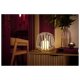 LIVARNO® LED-Kerze im Metallkorb (Beige) - B-Ware neuwertig