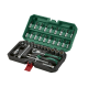 PARKSIDE® Steckschlüssel-Satz mit Schwenkkopf-Ratsche (Roto Ratschenset 37 tlg.) - B-Ware neuwertig