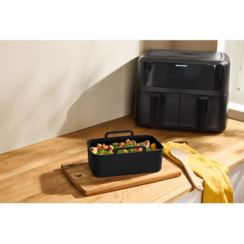 SILVERCREST® Heißluftfritteusen Zubehör (Doppelkammer) - B-Ware sehr gut