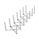 SILVERCREST® Kochgeschirr-Organizer / Deckelhalter (Tellerhalter und Trockenmatte) - B-Ware sehr gut