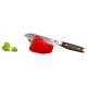 SILVERCREST® Premium-Messer, Andre Agassi, Nussbaumholz-Griff (Santokumesser) - B-Ware sehr gut