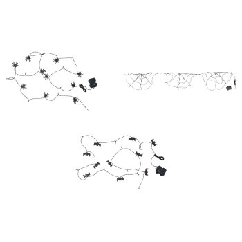 Halloween Lichterkette, mit Timerfunktion - B-Ware