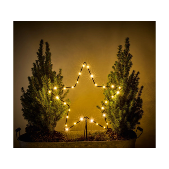 LIVARNO® Garten Dekostecker Weihnachten LED - B-Ware