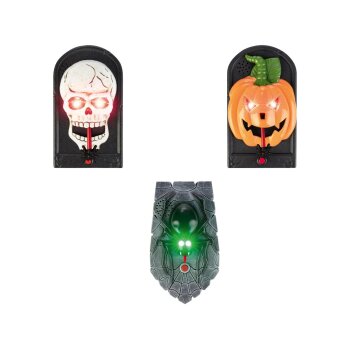 OWIM Halloween-Türklingel, gruselig, mit Sound und...