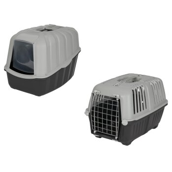 MAX & MILAS WORLD Katzentoilette / Transportbox - B-Ware