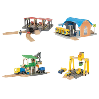 LUPILU® Holz Eisenbahn-Erweiterung - B-Ware