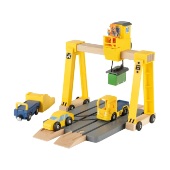 LUPILU® Holz Eisenbahn-Erweiterung - B-Ware