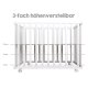 roba® Laufgitter Style, mit Laufgittereinlage, 75x100 cm, weiß - B-Ware