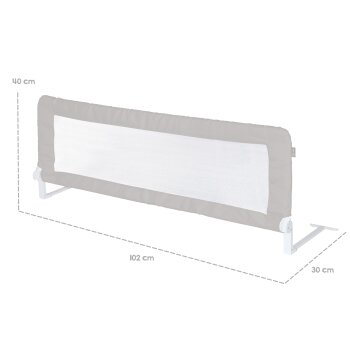 roba Rausfallschutz klappbar, 102 cm, beige - B-Ware