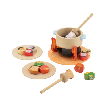 LUPILU® Brathähnchen / Lebkuchenhaus / Schokoladen-/ Käsefondue (Schokoladen-/Käsefondue) - B-Ware sehr gut