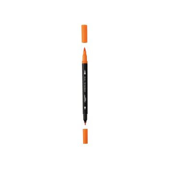 CRELANDO® Twinmarker Dual-tip Fineliner und Brushliner XXL - B-Ware neuwertig