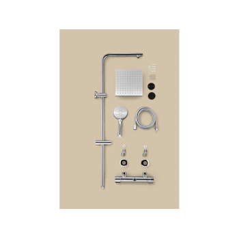 LIVARNO® Premium-Überkopfbrauseset - B-Ware neuwertig