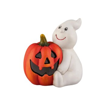 OWIM Halloween-LED-Dekoration, Kürbis/Geist - B-Ware...