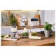 SILVERCREST® Stabmixer-Set Retro 1973 - SSMSR 600 A1, beige - B-Ware sehr gut