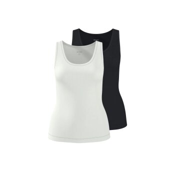 ESMARA® Damen Gerippte Tops, 2 Stück - B-Ware