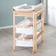 roba Bade-Wickel-Kombi Baby Pool, ausziehbar, Holz natur - B-Ware
