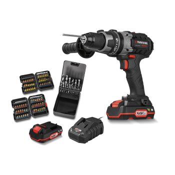 PARKSIDE PERFORMANCE 20 V Akku-Schlagbohrschrauber Starter Set »PSBSAP 20-Li B2«, inkl. 97-teiligem Zubehörset - B-Ware