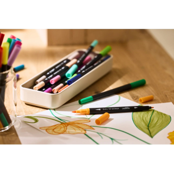CRELANDO® Twinmarker Dual-tip Fineliner und...