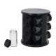 SILVERCREST® Drehbares Gewürzregal, inkl. 9 Glasbehältern - B-Ware