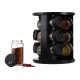 SILVERCREST® Drehbares Gewürzregal, inkl. 9 Glasbehältern - B-Ware