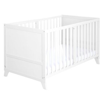 roba Kinderbettset Woodland Buddies, 70 x 140 cm, weiß/pastellgrün - B-Ware neuwertig