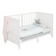 roba Kinderbettset Woodland Buddies, 70 x 140 cm, weiß/pastellgrün - B-Ware neuwertig
