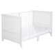 roba Kinderbettset Savanna Friends, 70 x 140 cm, weiß - B-Ware neuwertig