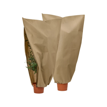 PARKSIDE® Pflanzenschutz-Vlieshaube, L (3 Stück), XL (2 Stück), XXL (1Stück) (Beige, XL) - B-Ware sehr gut
