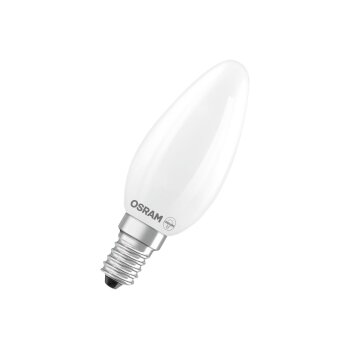 OSRAM LED-Leuchtmittel Base Retro, 5 Stück, CLB40, E14, 470lm, 2700 K, Matt - B-Ware sehr gut